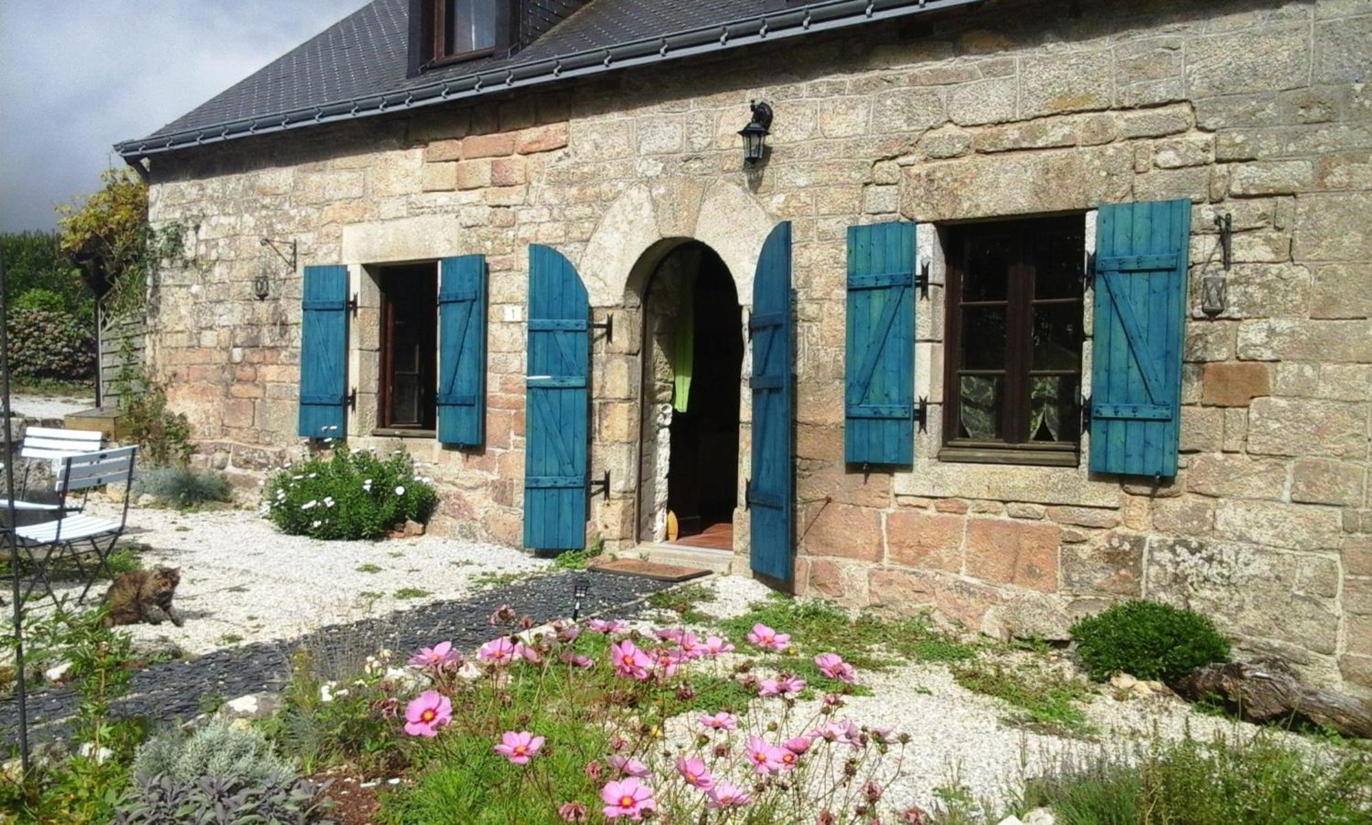 La Fontaine Airmeth Bed and Breakfast Ploërdut Esterno foto